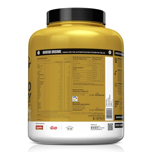 AVVATAR NITRO ISO WHEY | 2Kg | Malai Kulfi | 28.5g Protein | 50 Servings | 2.8g Creatine Monohydrate