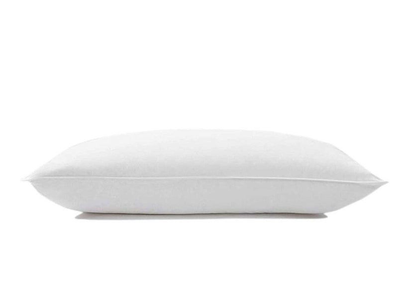 Rajasthan Crafts Microfiber Pillow, 17 x 27 Inch, White, 4 Pieces