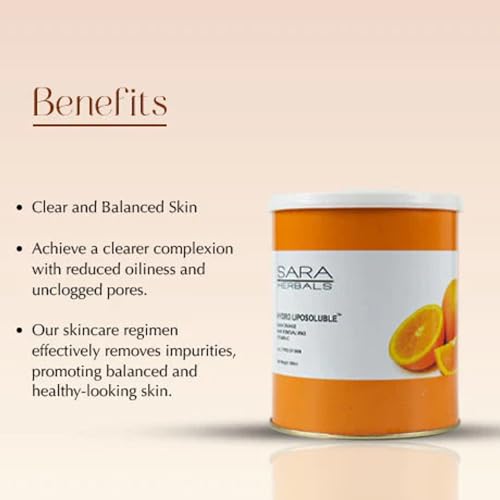 SARA Orange Liposoluble Hair Removal Wax,800gm