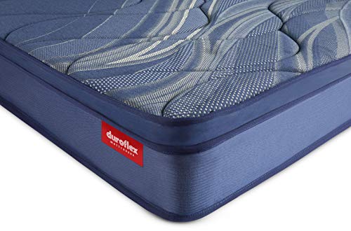 Duroflex Riseup - Bonnel Spring 7 Inch King Size Spring Mattress With Pillow Top (75x72x6 + 1)