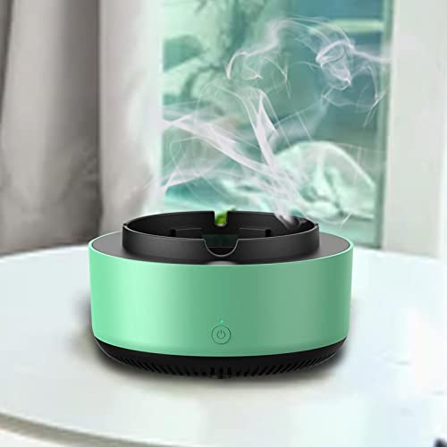 Creative Ashtray with Air Purifier for Office Indoor Outdoor Green|Home & Garden | Home Improvement | Heating, Cooling & Air |1 Piece Ashtray