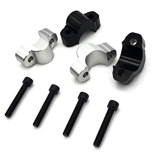 CALANDIS™ 2 Pieces Handlebar Risers 3/4" Handle Bar Riser for Tenere700 2019-2023 Black | Risers | Handlebars, Grips Levers | Motorcycle Parts
