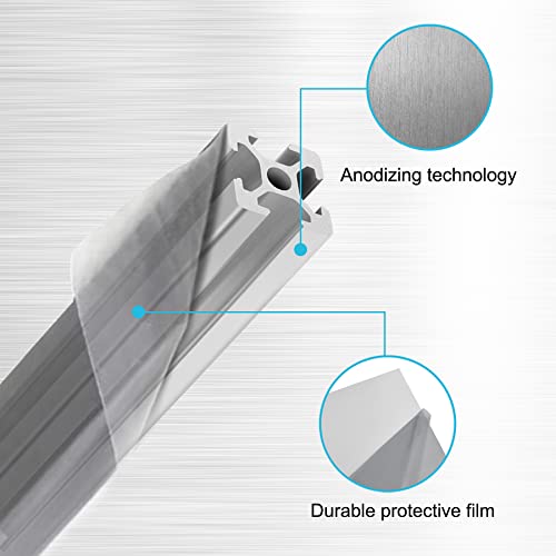 10pcs 1220mm(48inch) Silver T Slot Aluminum Extrusion Profile