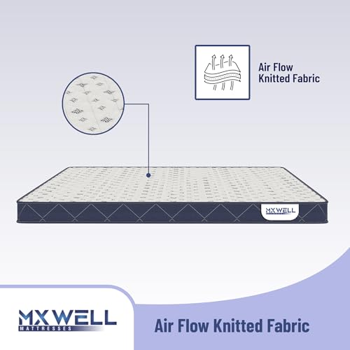 MXWELL Orthopedic Memory Super 6 inch King Memory Foam Mattress (L x W: 84 inch x 70 inch)