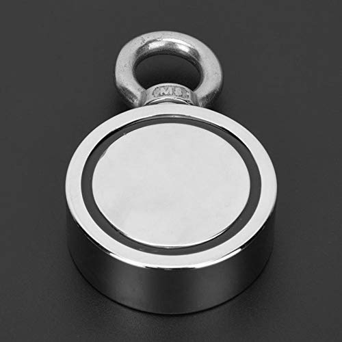 Ubersweet® Lifting Magnet Ring, Waterproof Magnetic Salvage Ring Portable Powerful for Magnet Fishing for Hanging for Lifting(LNM48-3)