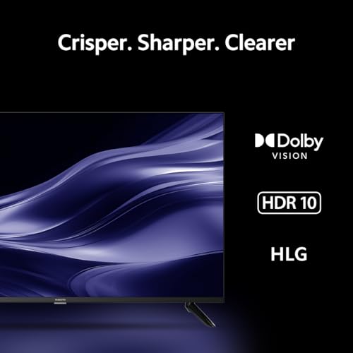 Xiaomi 138 cm (55 inches) X 4K Dolby Vision Series Smart Google TV L55M8-A2IN (Black)