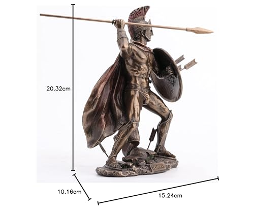 Veronese Unicorn Studio King Leonidas Greek Warrior of Sparta Statue Sculpture