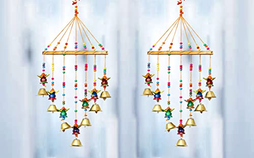 Decorative Wall Hanging Wind Chime Set of 2