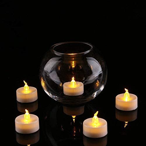 Arvanaindia T-Light LED Candles for Christmas Party Decoration & Gifts (Pack of 36)