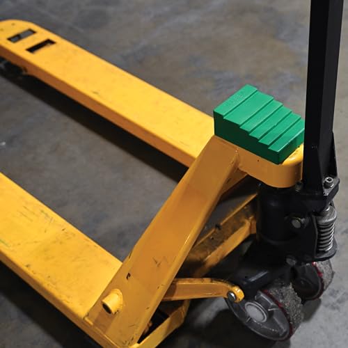 Vestil PJ-4 Urethane Pallet Truck Wedge with Magnet, 5-3/4" Length, 4" Width, 2-1/4" Height