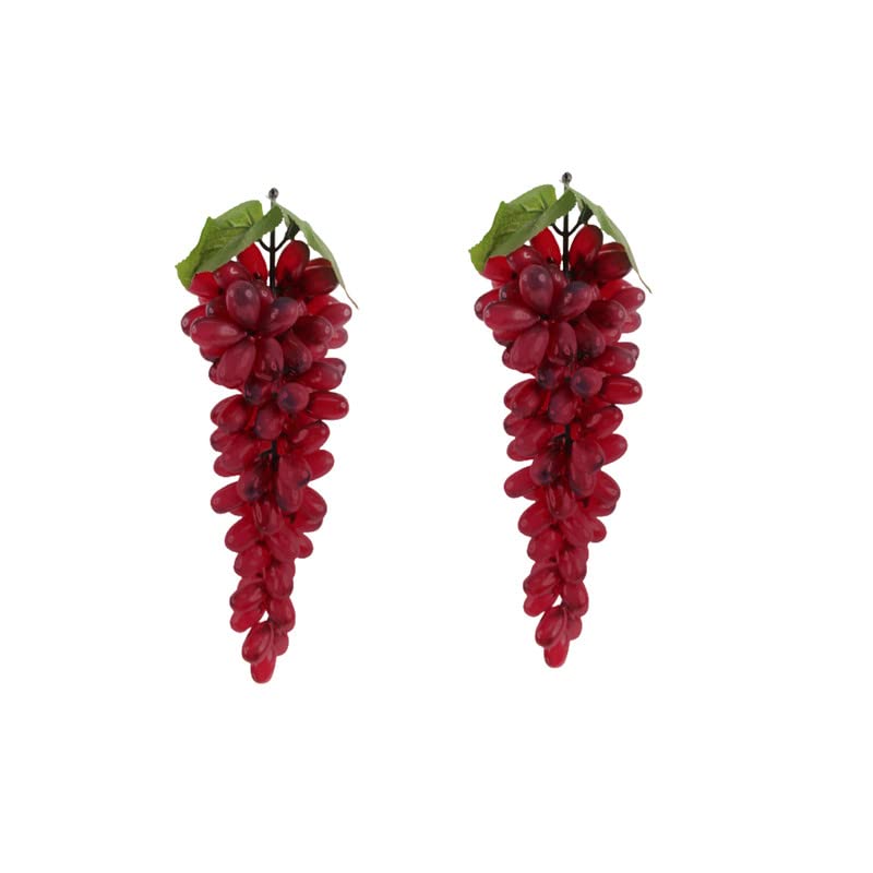 Wonderland (Set of 2 Imported Real Looking Artifical Red Grapes