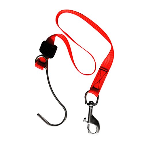 bnf® Scuba Diving Single Reef Drift Hook with Webbing Safety Emergency Gear Red | Water Sports | Scuba & Snorkeling | Other Scuba & Snorkeling