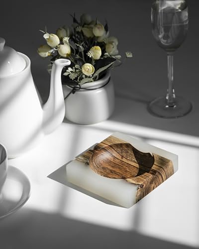 SILKEN Icicle Wood and Epoxy Ash Tray