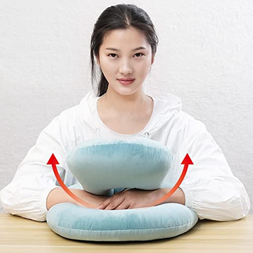 CALANDIS® Memory Foam Explosions Octopus Nap Pillow Support for Office Travelling Desk Sea Blue | 1Xnap Pillow