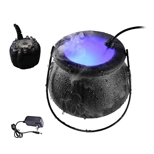 ATORSE® Mist Maker Fogger Fog Mister 12 Led Lights Party Aquarium Water Fountain