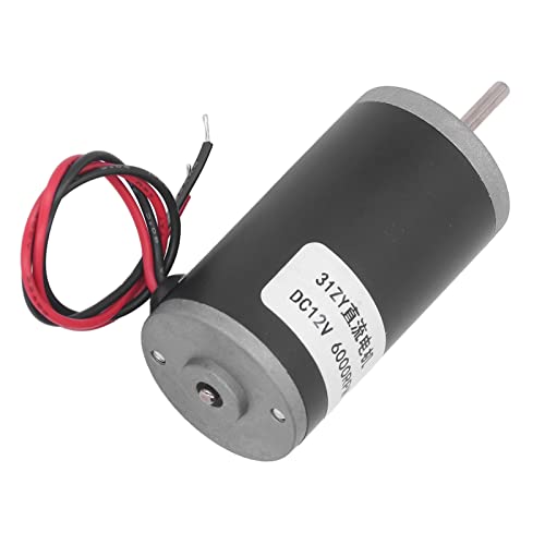 Ubersweet® Permanent Magnet Motor, Stably Running Low Noise Electric Motor Aluminum Reversible for Light (6000RPM)