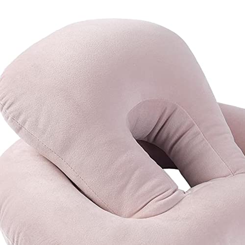 CALANDIS® Memory Foam Explosions Octopus Nap Pillow Support for Office Travelling Desk Peach Pink | 1Xnap Pillow