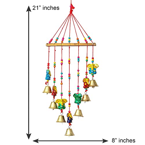 Wind Chime for Home Handmade Wall Hanging Set of 2