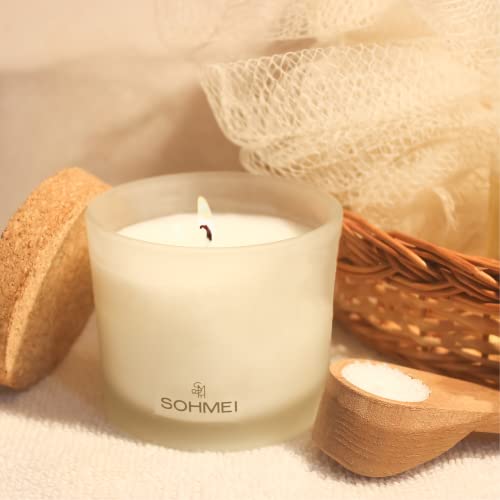 SOHMEI | Pamper Buddy | Coconut Wax Scented Candles | Lavender, Lily of The Valley, Orange Flower (200 g)