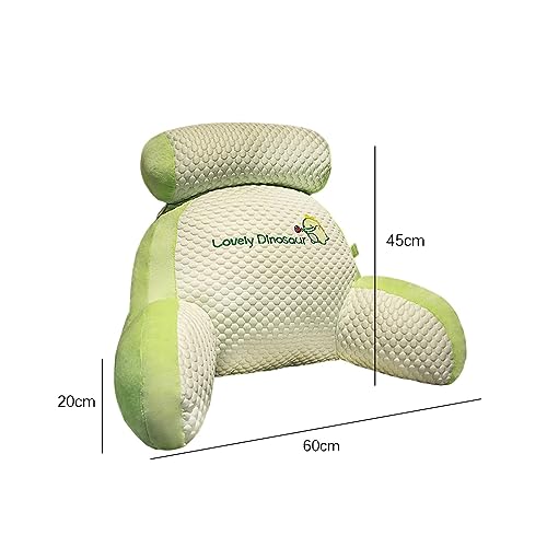 CLUB BOLLYWOOD® Lumbar Pillow Washable Embroidery Waist Rest Cushion for Bedroom Sofa Office Green M | Home D?©cor | Pillows | Pillows | Pillows | 1 Plush Pillow