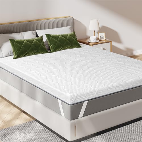 4 Inch Mattress Topper White Twin