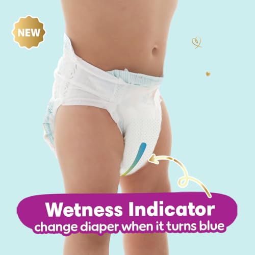 Pampers Active Baby Tape Style Diapers, X-Large (XL) Size, 56 Count, Adjustable Fit with 5 star skin protection, 12+kg Diapers