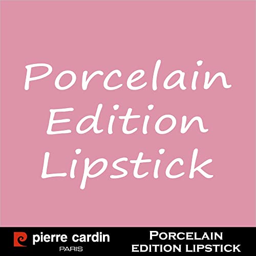 Pierre Cardin Paris, Porcelain Edition Rouge Lip Colour, Long Lasting Creme Lipstick, Long Lasting Crayon Lipstick, Creamy and Intense Pigment (236-Soft Beige)