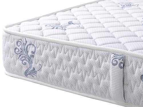 Repose-eyelidz Mattress 72" X 36" X 6 "Pocketed Spring Single, Sky White