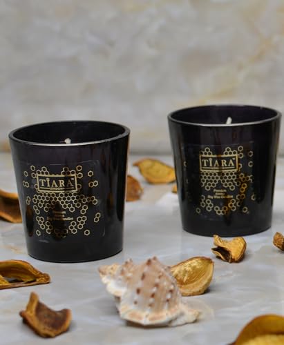 Tiara London Soy Wax Black Forest Enroute -Night Jasmine Candle Pack of 3