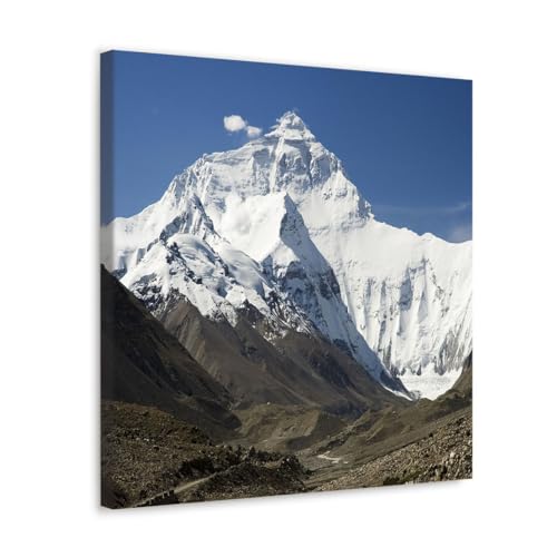 GADGETS WRAP Canvas Gallery Wrap Framed for Home Office Studio Living Room Decoration (17x17inch) - Mount Everest