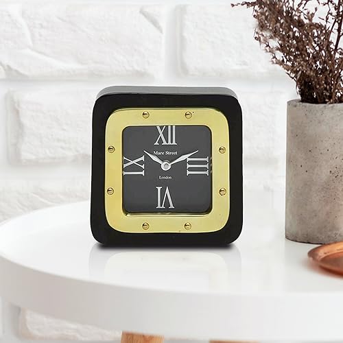 Cocovey Inspire Luxury Black Table Clock