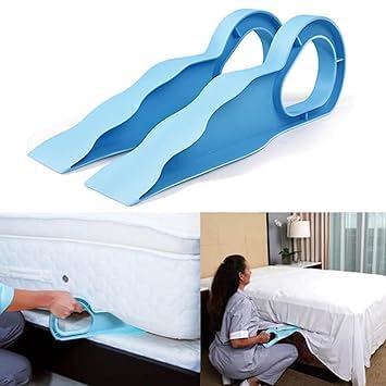 Generic Mattress Lifter Tool 2 in 1 Bedsheet Tucker Tool/Stand Bed Lifter Helps Lift and Hold Mattress Wedge Elevator Tool Bed Making Tool Bed Tucker Tool (Pack of 2)