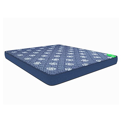 Sleepfresh Spinebond Plus High Resilience PU Foam 5 Inch Double Size Dual Comfort Mattress (72x48x5 Inches)