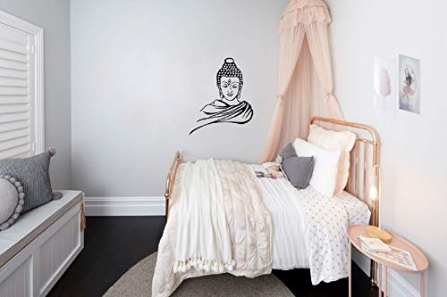 Buddha Self Adhesive VinylWaterproof Decorative Wall Stickers for Hall, Bedroom, Kitchen and Furniture