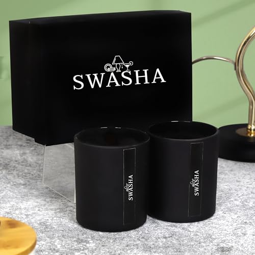 Swasha Scented Candles for Home, Set of 2, Scented Candles for Bedroom, Combo of-Musk Melon