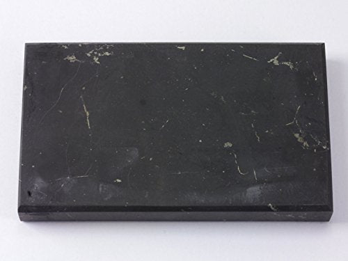 Shungite Club Healing unpolished shungite Tile 100x60x12 mm