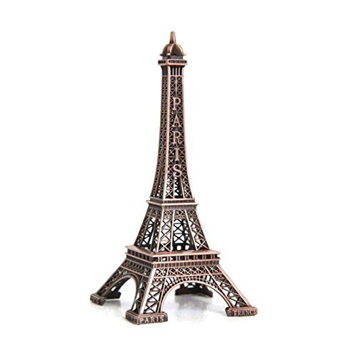 Discount4product Metal Eiffel Tower Statue (10 cm x 10 cm x 24 cm)