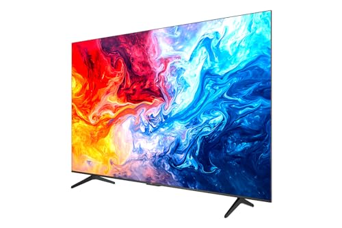 TCL 165 cm (65 inches) 4K Ultra HD Smart QLED Google TV 65P71B Pro (Black)