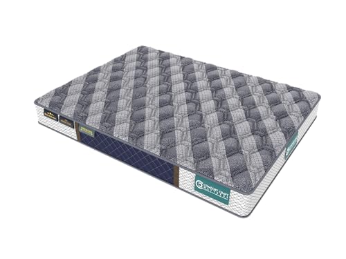 Orthopedic Mattress High Density (HD) Foam for Bed Medium Soft & Hard 4 Inches 2 Layered Medium Soft & Firm Support | King Size Gadda