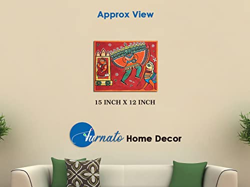 FURNATO® Self Adhesive UV Coated High Resolution Vinyl Print- Ramayana – P601