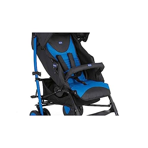 Chicco Echo Stroller with Bumper Bar, Pram for 0 to 5 years New Born / Baby / Toddler / Kid (Boy,Girl), Fully Reclining Backrest with 4 Positions, Adjustable Leg Rest, Compact Umbrella Fold with Easy to Carry Handle, 5-Point Safety Harness, Large Canopy w