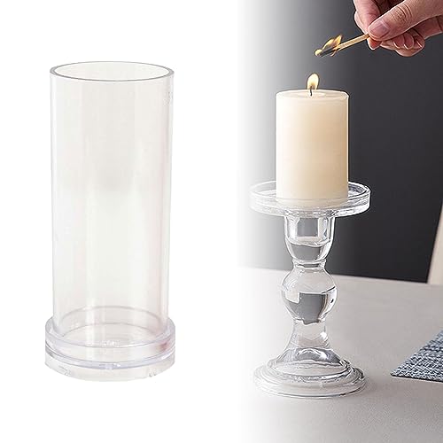 SECRET DESIRE Pillar Candle Model Soap Crafts DIY Candle Desk Decor Ornaments Making Model 6Cmx15Cm