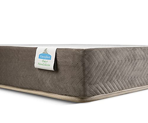 Energrest Organic Rest Bounce - High Resilience Foam Orthopaedic Mattress with 2" of 7 Zone Pure Organic Latex - 75x66x8 Inches (Queen size)