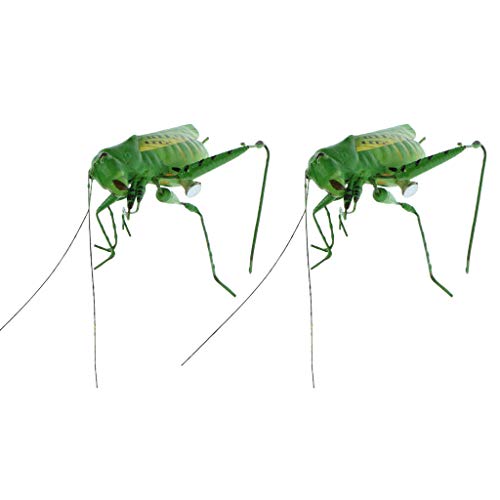 BIG BOOM® 2X Vivid Insect Katydid Imitation Animal Fridge Magnet Outdoor Lawn Decor