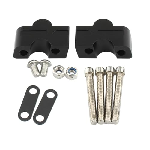 UJEAVETTE Motorcycle Handlebar Risers Aluminum for er-6N 2017-2023 er 6N