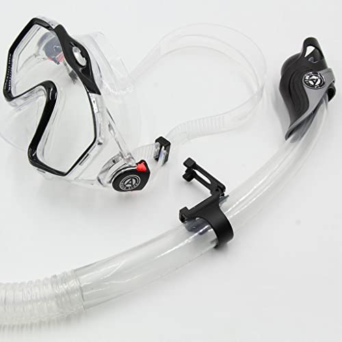 THE STYLE SUTRA®Quick Release Poly Snorkel Clip Keeper 1" Universal for Attachment to Mask Strap