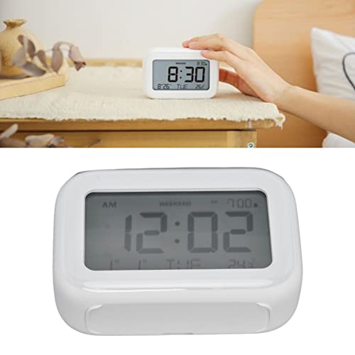 Table Clock, Volume Adjustment Digital Clock for Home for Bedroom for Office