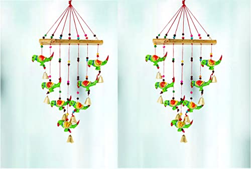 Decorative Door/Wall Hanging Wind Chime for Home Set of 2