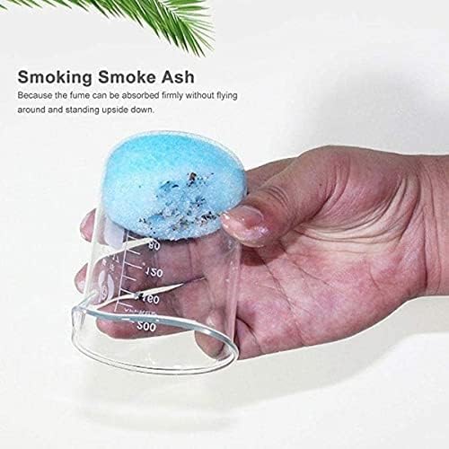 SHREE SANT ENTERPRISE Disposable Ashtray Portable Creative Smoke Sand Ashtray Wash Out Ashtray Smoke Sand-Disposal Ashtray with Magical Sand for Cigarettes-Home Decor Accents & Ashtrays-3 PC