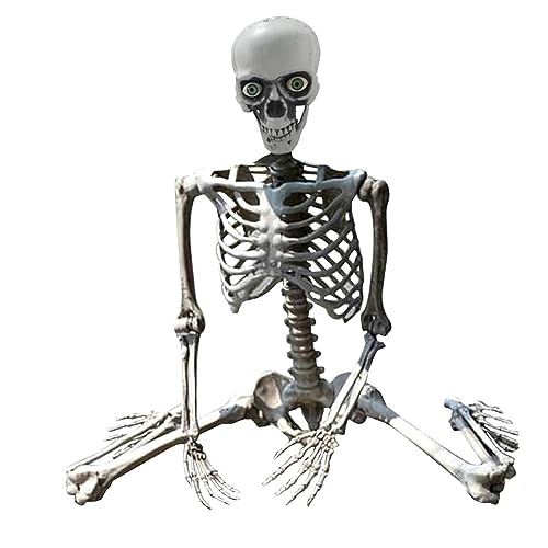 Enakshi Halloween Skeleton Props Party Favors Yard Full Body Posable Joints Skeleton 90cm|Home & Garden | Holiday & Seasonal D?©cor | Christmas & Winter | Figurines